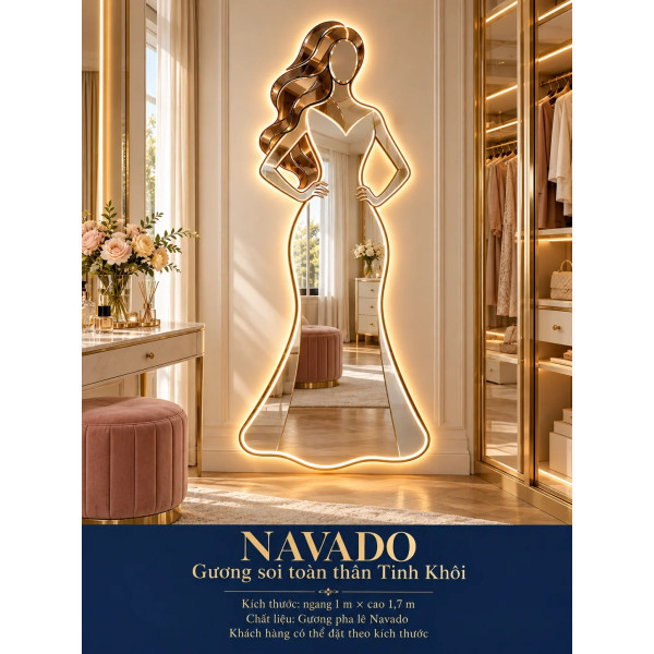 Gương soi toàn thân Tinh Khôi NAVADO