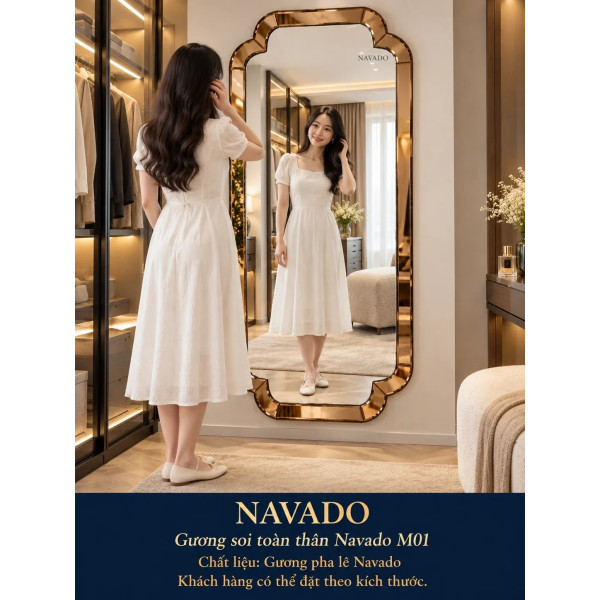 Gương soi toàn thân NAVADO M01 70 x 170 cm