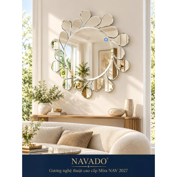 Gương trang trí nội thất Mira NAV 2027-NT