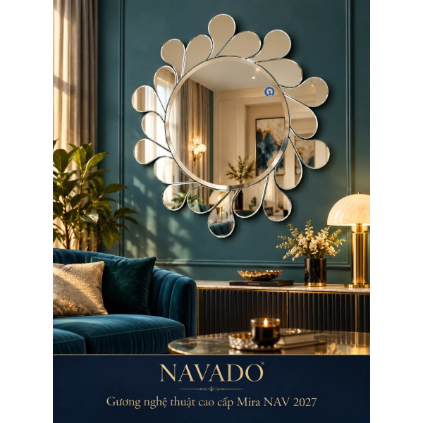 Gương trang trí nội thất Mira NAV 2027-NT