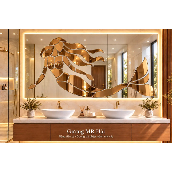 Gương nghệ thuật Nàng Tiên Cá NAVADO