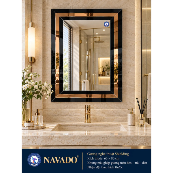 Gương phòng tắm Shielding NAVADO
