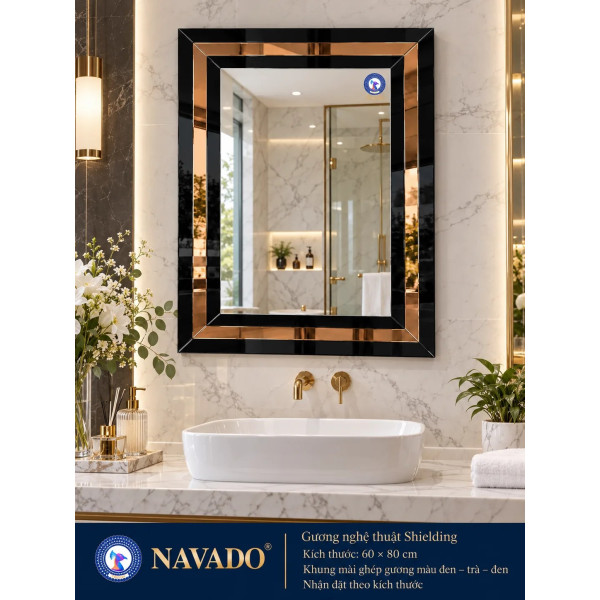 Gương phòng tắm Shielding NAVADO