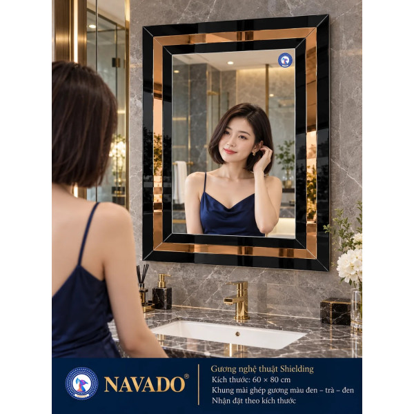 Gương phòng tắm Shielding NAVADO