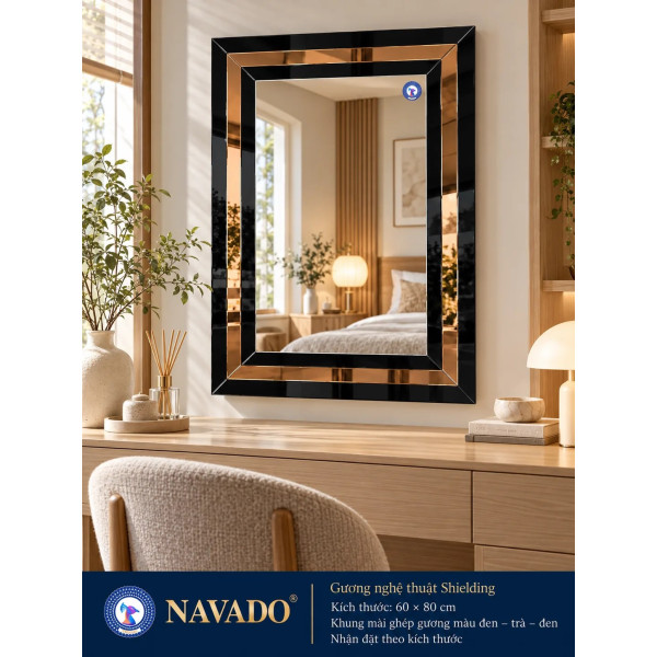 Gương bàn trang điểm Shielding NAVADO