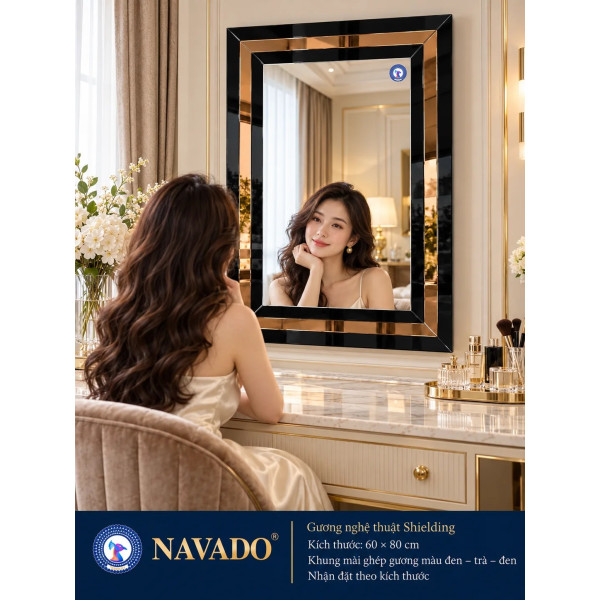 Gương bàn trang điểm Shielding NAVADO