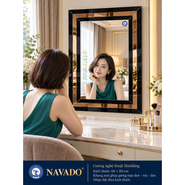 Gương bàn trang điểm Shielding NAVADO