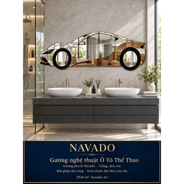 Gương nghệ thuật Ô Tô Thể Thao NAVADO