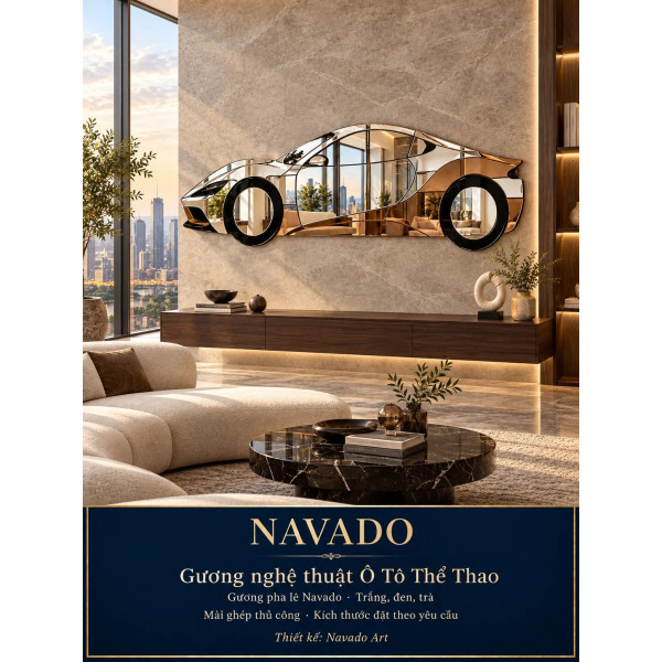 Gương nghệ thuật Ô Tô Thể Thao NAVADO