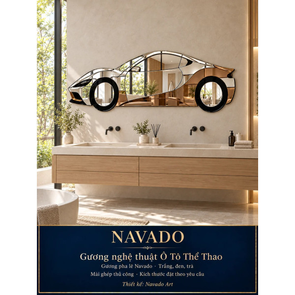 Gương nghệ thuật Ô Tô Thể Thao NAVADO