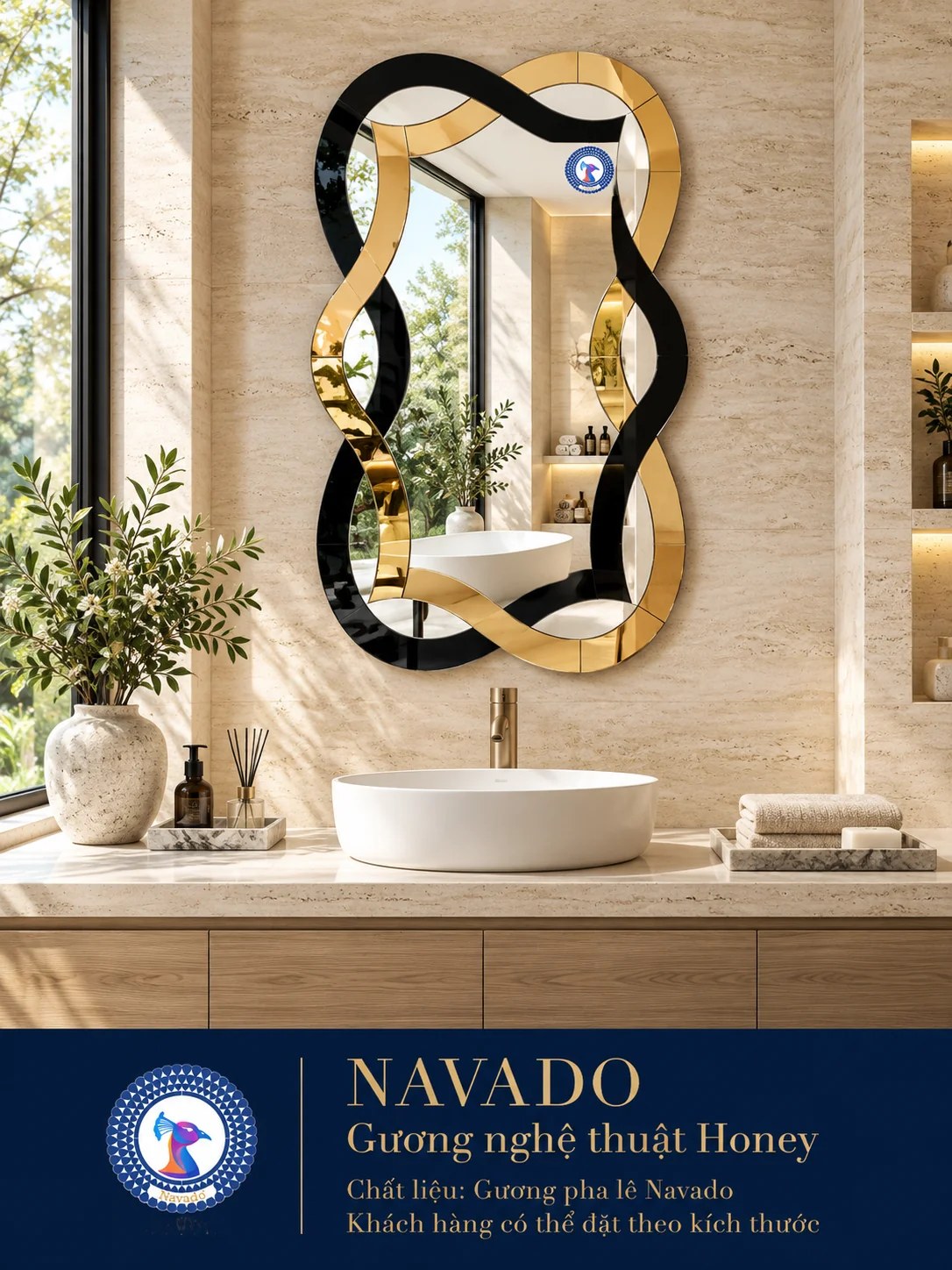 Gương phòng tắm Honey NAVADO