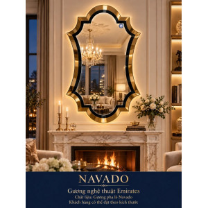 Gương nghệ thuật Emirates NAVADO phòng khách