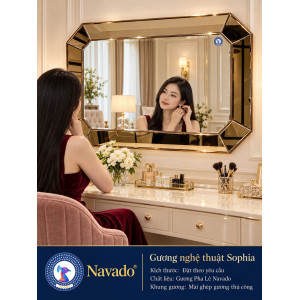 Gương bàn trang điểm Sophia NAVADO