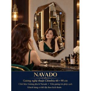 Gương bàn trang điểm Clombia NAVADO