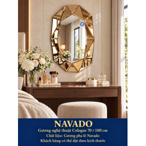 Gương bàn trang điểm Cologne NAVADO 70 x 100 cm