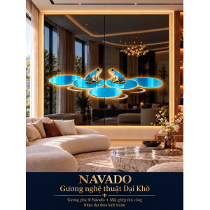 Gương nghệ thuật Dại Khờ NAVADO LED
