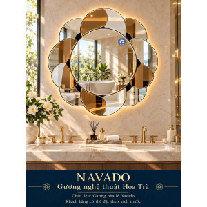 Gương phòng tắm Hoa Trà NAVADO