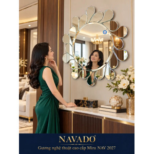 Gương trang trí nội thất Mira NAV 2027-NT