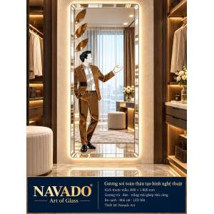 Gương soi toàn thân dáng người LED NAVADO