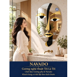 Gương phòng tắm nghệ thuật Tôi Là Tôi NAVADO