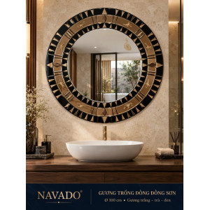 Gương phòng tắm Trống Đồng NAVADO