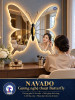Gương bàn trang điểm Butterfly NAVADO ghép thủ công LED