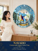 Gương nghệ thuật Chim Công 80 NAVADO phòng khách