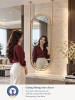 Gương trang trí khung inox decor NAVADO