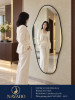 Gương soi toàn thân khung inox Black NAVADO