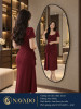 Gương soi toàn thân khung inox Black NAVADO
