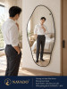 Gương soi toàn thân khung inox Black NAVADO