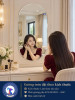 Gương bàn trang điểm tròn đặt theo kích thước NAVADO
