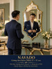 Gương trang trí khung inox Dubai NAVADO phòng khách