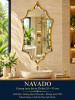 Gương phòng tắm khung inox Dubai NAVADO
