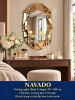 Gương bàn trang điểm Cologne NAVADO 70 x 100 cm