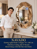 Gương nghệ thuật Cologne NAVADO phòng khách 70 x 100 cm