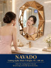 Gương phòng tắm Cologne NAVADO 70 x 100 cm