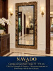 Gương soi toàn thân Venice viền trà NAVADO 70 x 170 cm