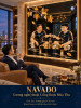 Gương nghệ thuật Uống Rượu Mùa Thu NAVADO