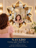 Gương nghệ thuật Hoa Ly NAVADO phòng khách