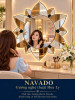 Gương nghệ thuật Hoa Ly NAVADO phòng khách