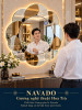 Gương nghệ thuật Hoa Trà NAVADO phòng khách