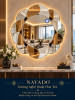 Gương nghệ thuật Hoa Trà NAVADO phòng khách