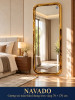 Gương soi toàn thân khung inox vàng 70 x 170 cm NAVADO
