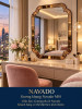 Gương bàn trang điểm khung NAVADO M01 60 x 80 cm