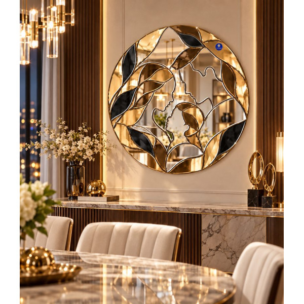 Gương decor Hạnh Phúc 2 NAVADO