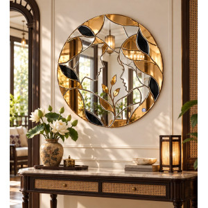 Gương decor Hạnh Phúc 1 NAVADO