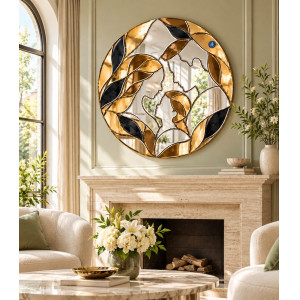 Gương decor Hạnh Phúc 2 NAVADO