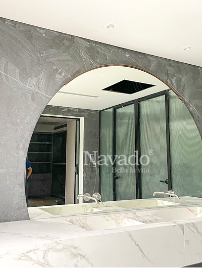 DỰ ÁN LẮP ĐẶT GƯƠNG TRONG  CĂN BIỆT THỰ TRIỆU ĐÔ TẠI VINHOMES RIVERSIDE