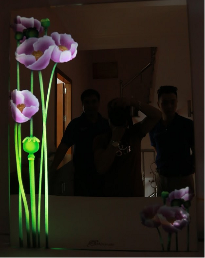 Gương nghệ thuật đèn led